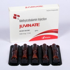 JUVINATE=Methylcobalamin 1500mcg (Injection) 5x2 ml ampoule (neuroprotective)