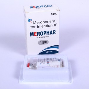 MEROPHAR =Meropenam  1 gm (Injection)  Ampoule (antibiotic)