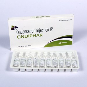 ONDIPHAR =Ondansetron 2mg 10x2 ML Ampoule (GASTRO-ENTEROLOGY)